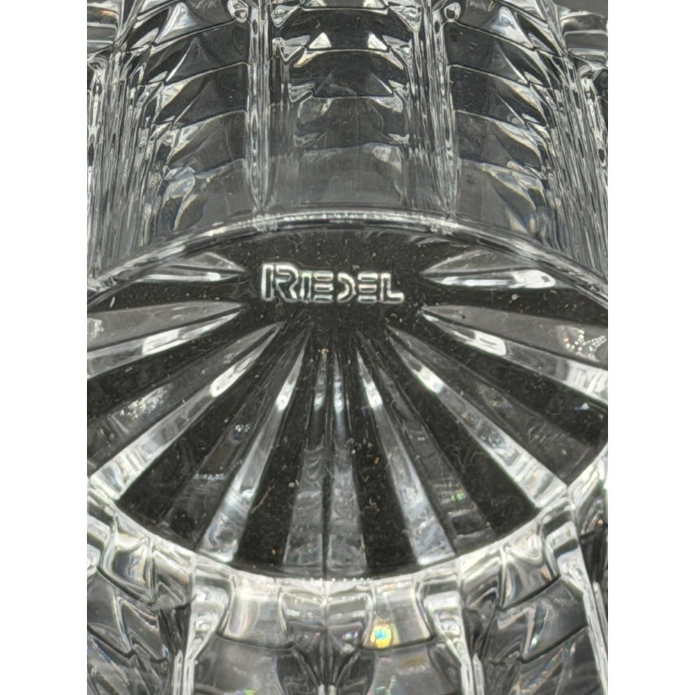 Riedel Spey Old Fashion Glasses Set 2 Crystal Rocks Whiskey Tumbler EUC - Picture 4 of 7